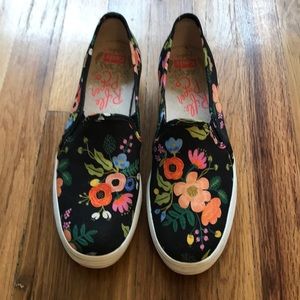 Keds Rifle Paper Co Lively Floral Triple Decker